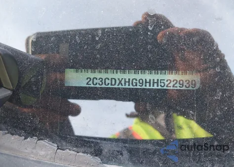 2017 Dodge Charger Sxt Rwd from USA, damaged, VIN 2C3CDXHG9HH522939